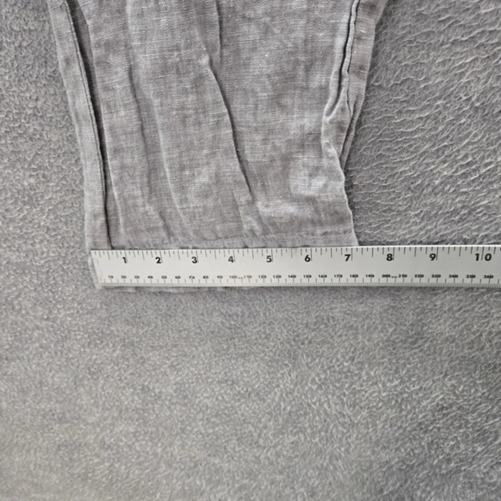 Club‎ Room Men Pants 34W 32L Gray Dress Pants Button 31